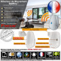 MC-335R DMT Meian FOCUS 868MHz Connectée PIR Détecteur Passif Centrale GSM Alarme Infrarouge Système MHz Sécurité Réseau 868 Mou