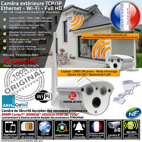 Vision Nocturne HA-8403 Caméra Système Full IP RJ45 HD Enregistrement Protection Sécurité Alarme Maison Wi-Fi Logement Nuit