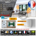 Pièces Chambres Salons Détecteur Avertisseur Microphone Sons éclat Glace Sans Fil MD 343R Ethernet Centrale Alarme Connectée GSM