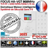 Focus HA-VGT GSM TCP/IP 3G Centrale TCP-IP abonnement Ethernet Alarme SmartPhone HA-V SIM FOCUS sans 868MHz IP2 Sans-Fil Connectée Réseau Meian