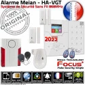 Cave Système Meian HA-VGT Connecté Alarme TCP Surveillance Mouvement Appartement Ouverture Logement FOCUS Entreprise Détecteur Sirène 868MHz