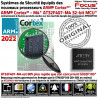 F5 Focus HA-VGT Surveillance Bureaux Sirène Connecté Mouvement GSM Alarme Logement Ouverture Garage Magnétique Détecteur Appartement