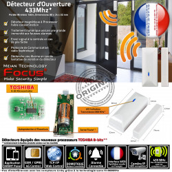 Détection Sécurité Meian Connecté SansFil MD-210R 433 TCP Volet GSM Garage Périmétrique Ethernet Relais Système SmartPhone Accès Avertissement MHz