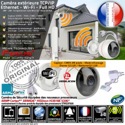 Caméra Logement Surveillance HA-8406 sans Wi-Fi sur Smartphone Abonnement Distance RJ45 de IP à Sécurité Extérieur Système Protection