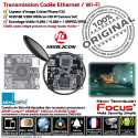 LAN RJ45 Wi-Fi Carte Mémoire Détecteur de Mouvement Alarme Caméra Vision Système HA-8406 Protection IP Nuit Sécurité Extérieure Enregistrement