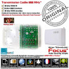 Convertisseur FC-008R 866MHz Transformateur Meian Centrale et signaux filaires Sécurité analogique-numérique MHz Alarme Système 868 capteurs pour