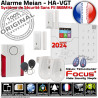 Atelier PACK ST-VGT Local Ethernet Connecté Sécurité Meian Alarme Système Surveillance FOCUS GSM 868MHz TCP-IP