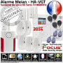 Maison 5 PACK FOCUS ST-VGT Présence Alarme Connectée Infrarouge pièces Cave Capteur Télécommande Meian Portes Grange Fenêtres Ce
