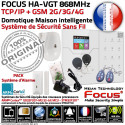 PACK Système FOCUS ST-VGT GSM Accès Pyroélectrique Détection Sirène Local Surveillance Restaurant Alarme Connecté Contrôle Commercial Mouvement RFID