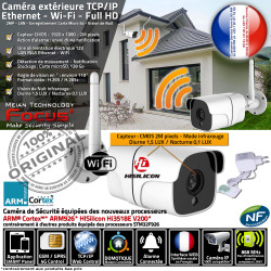 Abonnement HA-8404 avec Alarme de Détecteur Wi-Fi sans Protection Extérieure Vision KIT Nuit RJ45 Mouvement Appartement Caméra