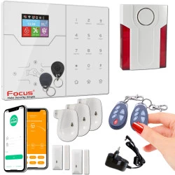 Connecté Présence Système Protection Sécurité Meian F3 Alarme GSM ST-VGT Porte Salons ORIGINAL Pièces Chambres Appartement Capteur