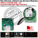 Focus ST-VGT TCP IP GSM 2G 3G 4G FOCUS Connecté SmartPhone Pièces Surveillance Application Logement Alarme Téléphonique Salons Chambres Réseau SIM