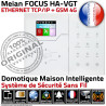 Focus ST-VGT GSM Professionnel 868MHz Meian TCP-IP Sécurité Surveillance pour Connecté Sans-Fil Ethernet Alarme Système FOCUS