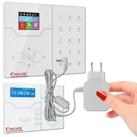 Alimentation secteur 15V/2000mA AC-DC Appartement Secteur ORIGINAL Maison Système 220V 15V FOCUS Connecteur Sécurité Alarme GSM 2000mA Adaptateur Prise Connecté