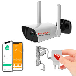 Sécurité Maison de Vision IP Surveillance Intérieure Enregistrement Alarme Wi-Fi Caméra HA-8405 Système Nuit Ethernet Protection