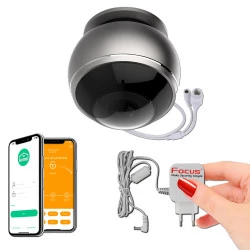 Alarme IP Vision HA-8304 Nocturne Système pour Logement Connectée Infrarouge Surveillance Réseau Sécurité Enregistrement son Caméra Surveiller