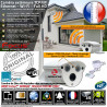 Vision Nocturne HA-8403 IP Nuit Enregistrement Alarme Maison Système Wi-Fi Caméra RJ45 Full HD Sécurité Logement Protection